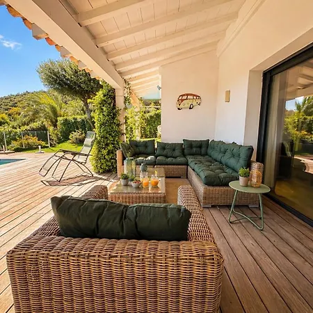 Villa Le Clos Real, D'exception Avec Vue Mer, Piscine Chauffee A Debordement, Golfe De Saint Tropez *