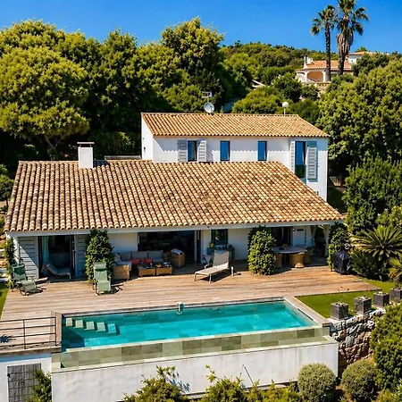 Villa Le Clos Real, D'exception Avec Vue Mer, Piscine Chauffee A Debordement, Golfe De Saint Tropez La Croix-Valmer